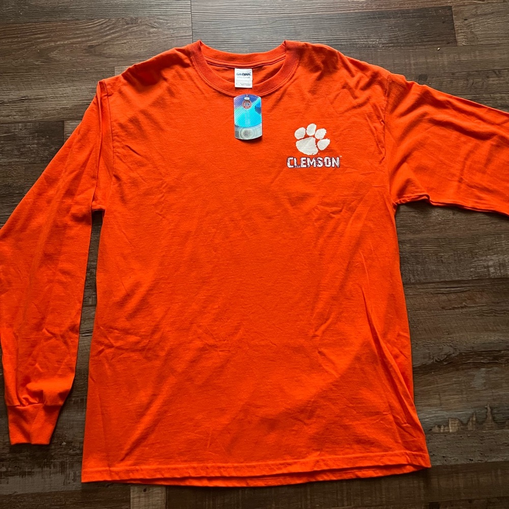 NWT - Clemson University Long Sleeve Shirt